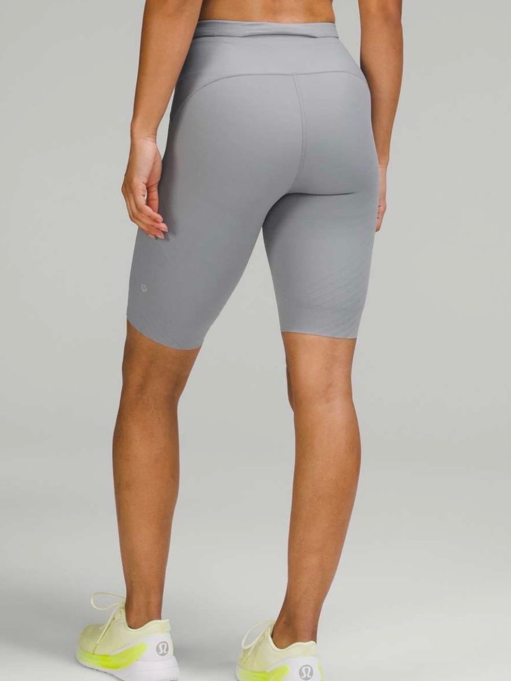 lululemon athletica High-Rise Bike Shorts in Light Gray